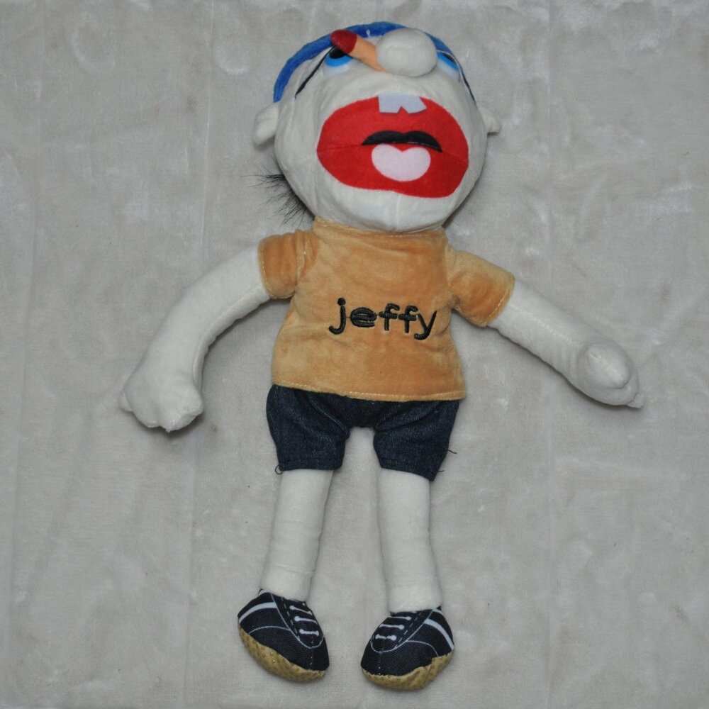 Jeffy plush toy from the SuperMarioLogan Kids gift Crafted